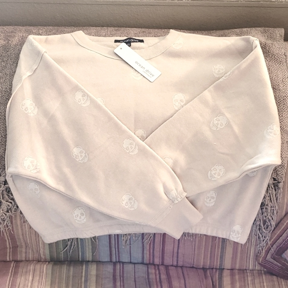 Ocean Drive Cropped Sweatshirt